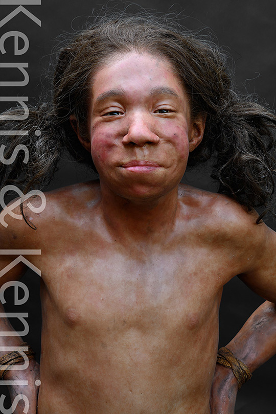 Neanderthal 8yr old