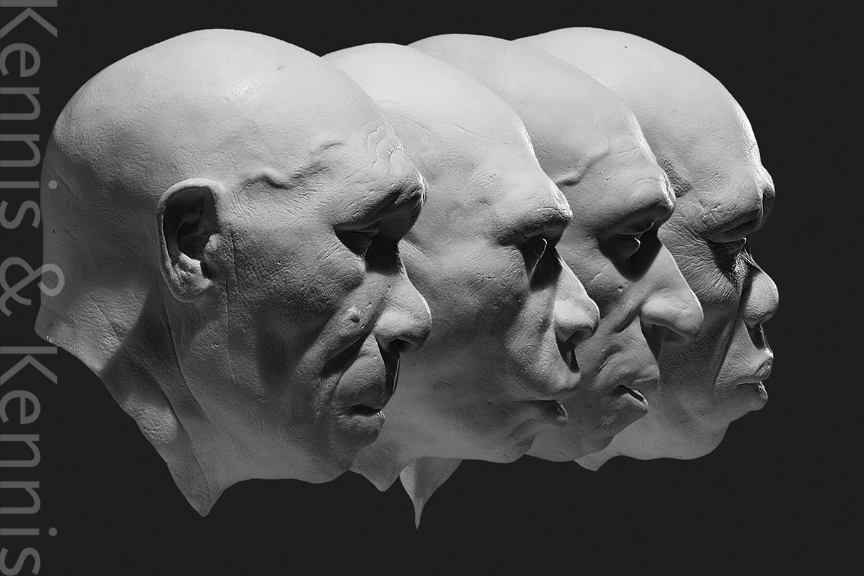 comparison between Homo heidelbergensis Petralona with Atapuerca, Homo neanderthalensis Feldhofer and Homo sapiens Jebel Irhoud